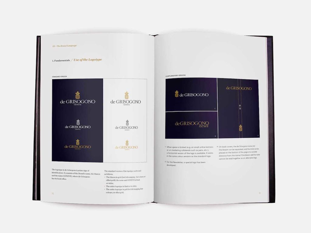 Metadesign Degrisogono Logotype Rules