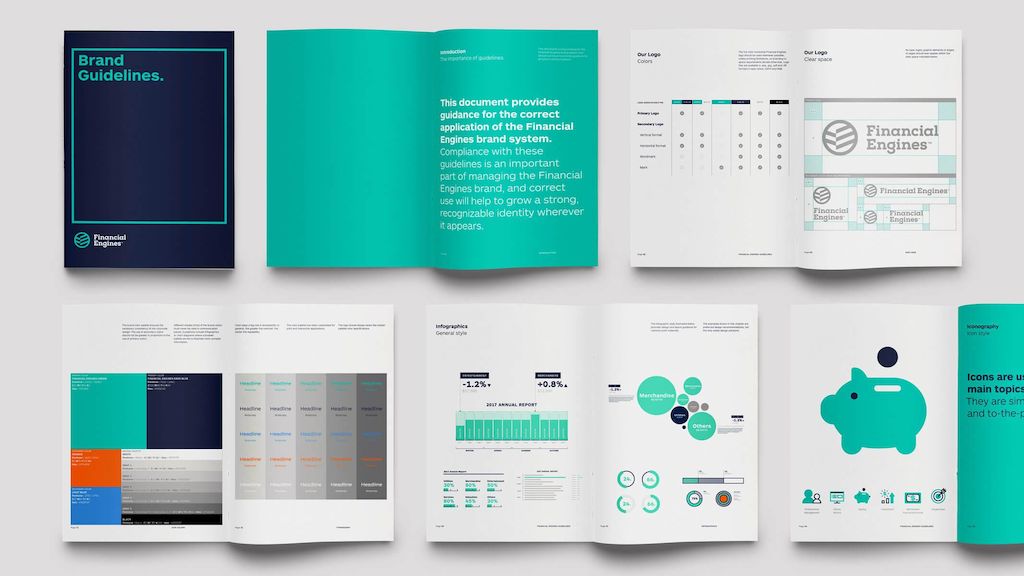 Metadesign Financial Engines Brand Guidelines Design