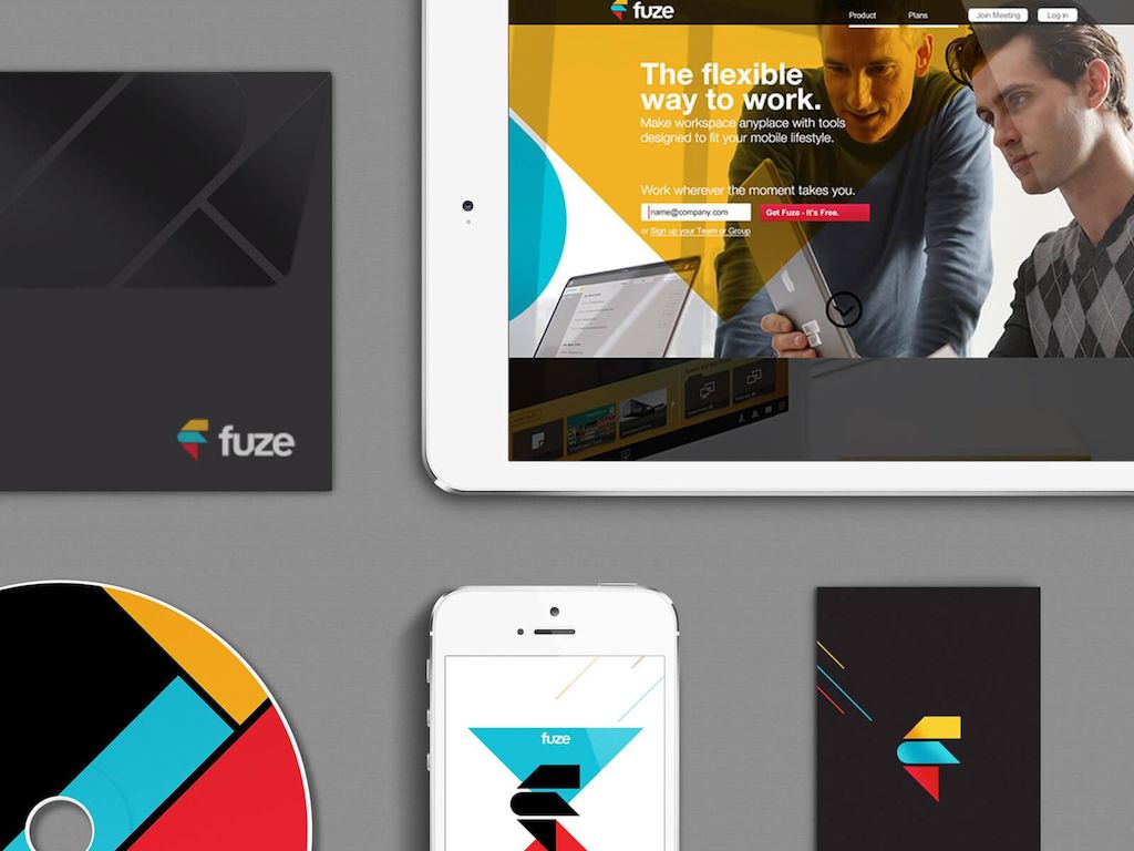Metadesign Fuze Brand Collateral And Mobile Website Design