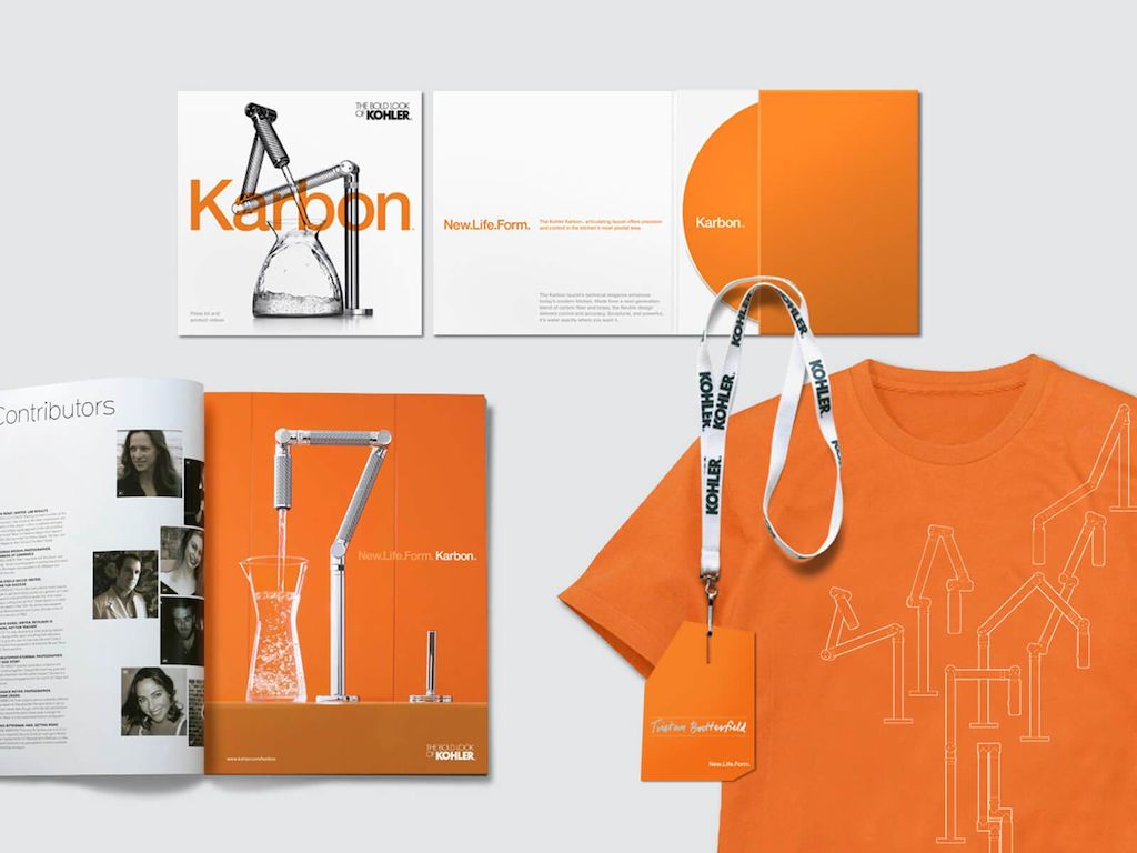 Metadesign Kohler Karbon Brand Collateral And Promotional Items Design