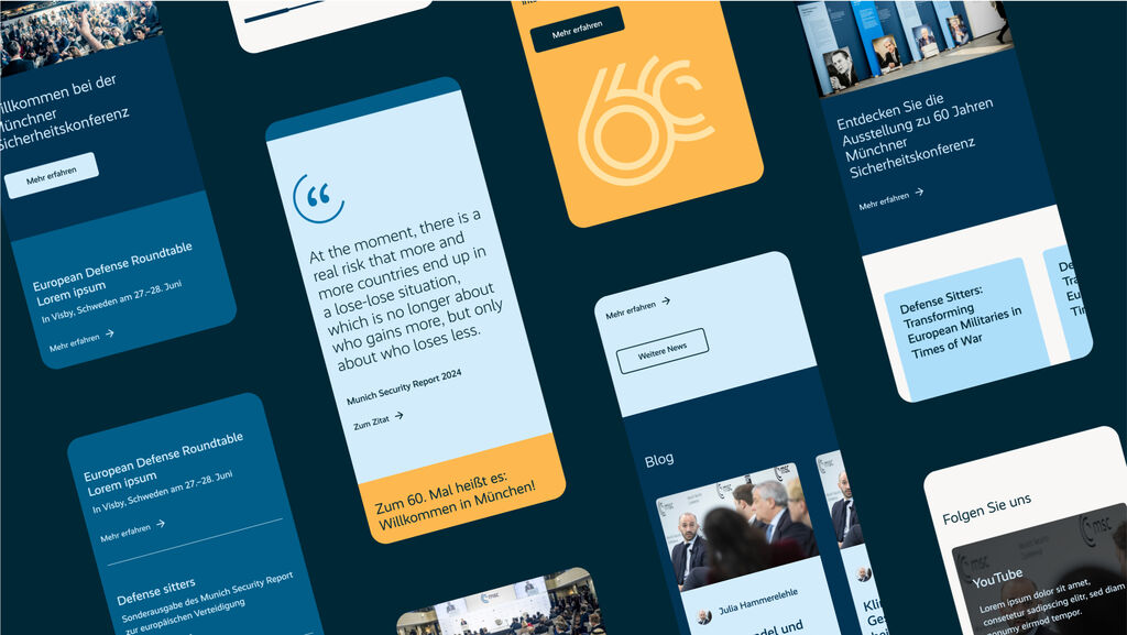 MSC Mobile Übersicht