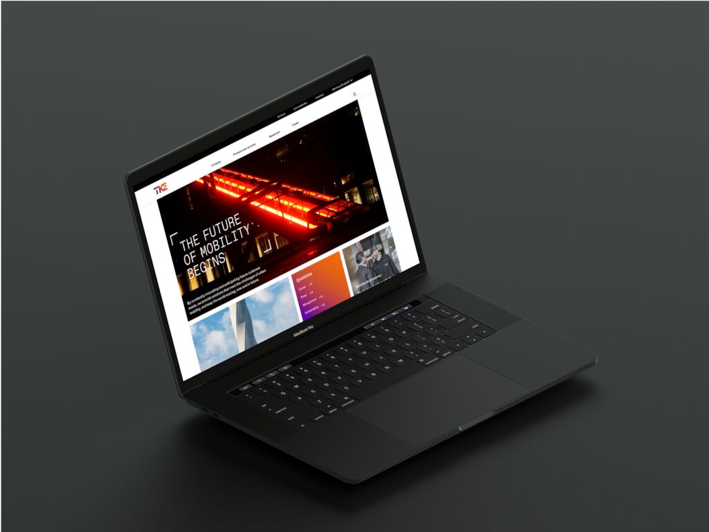 Laptop anwendung tke