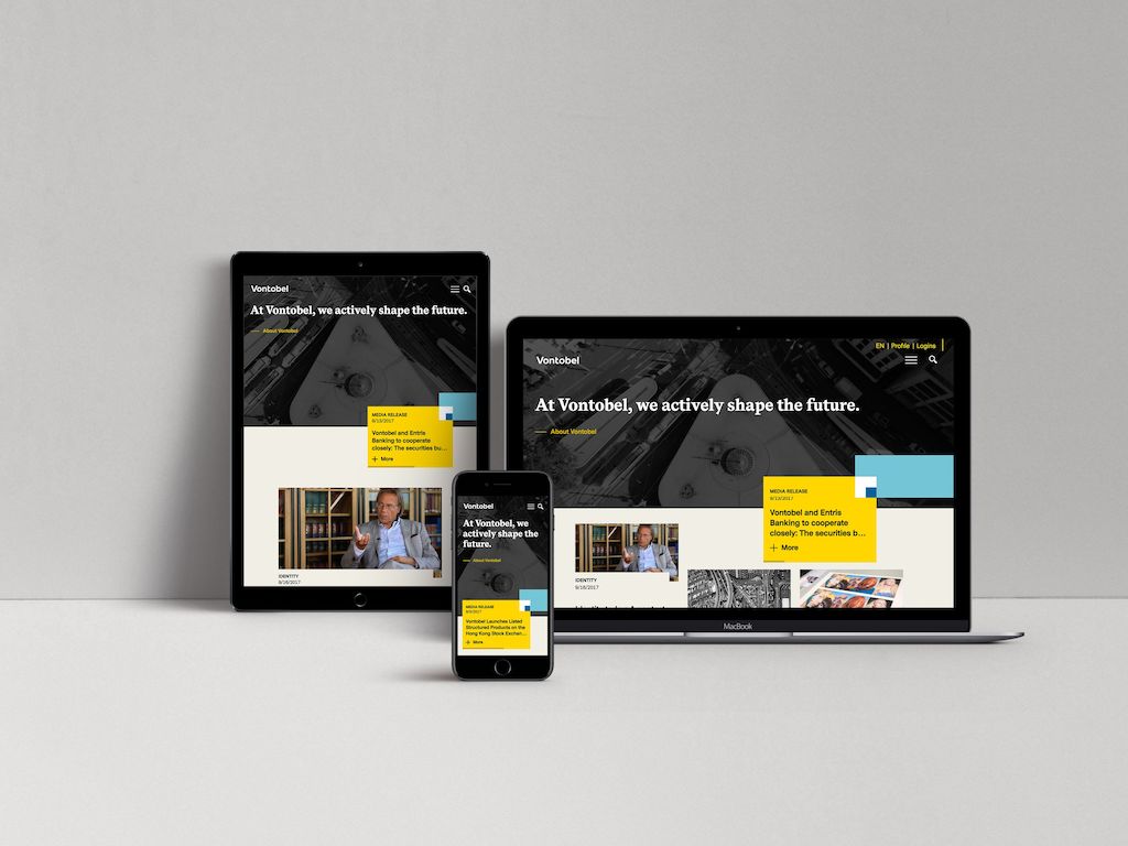 05 Metadesign Vontobel Brand Identity Digital Design