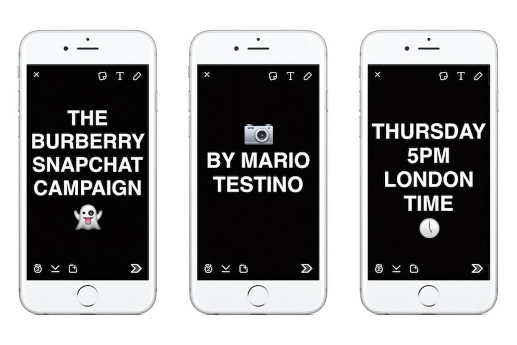 Burberry-announces-Snapchat-Campaign